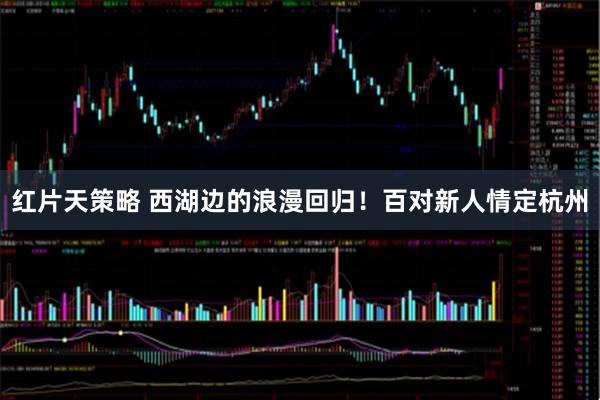 红片天策略 西湖边的浪漫回归！百对新人情定杭州